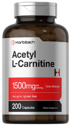 Acetyl L-carnitine 1500 Mg X 200 Caps. | Horbaach