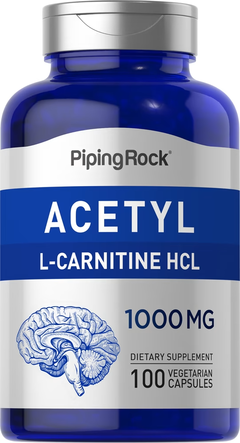Acetyl L-carnitine 1000 Mg X 100 Caps. Piping Rock Usa