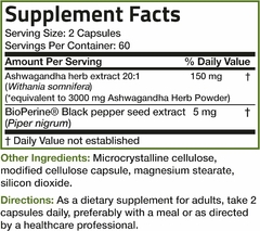 Ashwagandha 3000 Mg X 120 Caps | Bronson Usa en internet