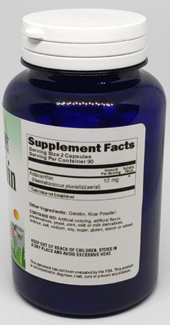 Astaxantina 10mg X 180 Capsulas - Vitamins Because - comprar online