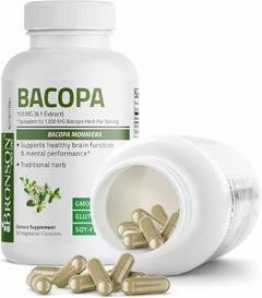 Bacopa Monnieri 1200 mg x 90 Capsules - Bronson en internet