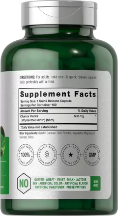 Chanca Piedra 500 Mg X 150 Capsulas - Horbaach - comprar online