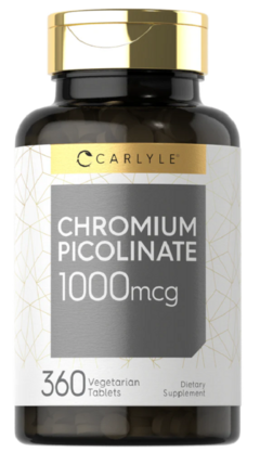 Picolinato De Cromo 1000 Mcg X 360 Tabletas - Horbaach