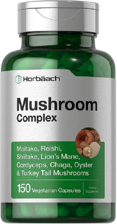Mushroom Complex 2200mg X 150 Caps - Horbaach
