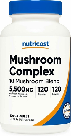 Mushroom Complex 5500mg X 120 Caps - NutriCost