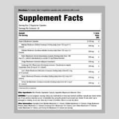 Premium Mushroom Complex 2750mg X 150 Caps - Piping Rock - comprar online