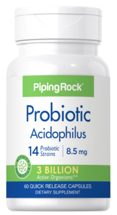 Probiotico Acidophilus 14 Strains / 11mg 3 Billon X 60 Caps