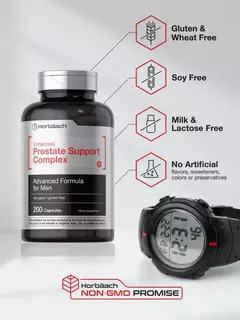 Prostaid | Saw Palmetto + Pygeum + Lycopene X 200 Caps. | Horbaach en internet