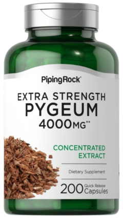 Pygeum Extra Strength 4000 Mg X 200 Cápsulas - Piping Rock