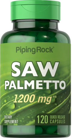 Saw Palmetto 1200mg X 120 Capsulas - Piping Rock Usa