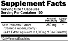 Saw Palmetto 1000 Mg X 200 Caps - Vitamins Because Usa - comprar online