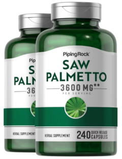 Saw Palmetto 3600mg X 240 Capsulas - Piping Rock