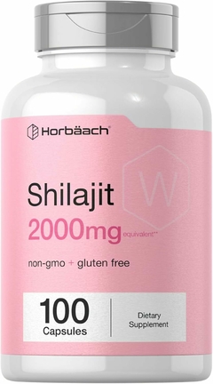 Shilajit 2000 Mg | 100 Caps | Horbaach