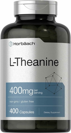 L-Teanina | L-Theanine 400mg X 400 Cápsulas Horbaach