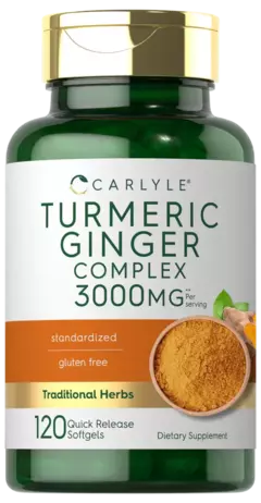 Turmeric Curcumin Complex 3000 Mg X 120 Capsulas - Carlyle