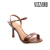 SANDALIA FAJA Y PULSERA TACO ALTO FINO MOCA (655210029918) - comprar online