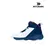 BOTA BASQUET ACORDONADA BLANCO CON AZUL (DEVIN) - comprar online