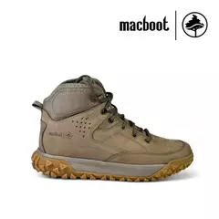 Botas Macboot Terr Cortas Acordonadas Beige Hombre