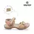 SANDALIA 2 VELCROS NUDE (25308) - comprar online