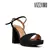 Imagen de SANDALIA TACO ALTO CUADRADO NEGRO (655110026721)