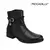 BOTA TACO SEPARADO CON TRENZA NEGRO (653027) - tienda online