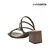 SANDALIA TIRA CRUZADA CAFE (104028) - ModalShop
