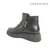 BOTINETA CON PLATAFORMA CON CINTO Y HEBILLA NEGRO (CH31751378) - ModalShop