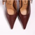 ESTILETO EN PUNTA CARMIN (149320131310) - ModalShop