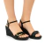 SANDALIA TACO CHINO Y APLIQUE NEGRO (650112932084) en internet