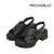 Sandalias Piccadilly Gabriela Faja Cruzada Negro - ModalShop