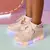 BOTITA LUCES CON VELCRO NUDE (682104) - comprar online