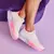 ZAPATILLA BLANCO CON ROSA (746038) - comprar online
