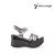 SANDALIA CON TACHAS Y VELCRO PELTRE (KIEV911) - comprar online