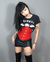 Corset Ribbon cincher vermelho - Madame Noora Corsets