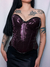 Overbust seduction wine - loja online