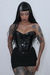 Cropped Overbust Blood - comprar online