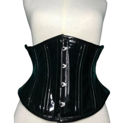 Corset underbust em verniz - comprar online