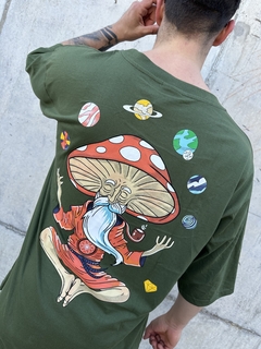 Remera Oversize Mushroom - Equilibrio Fitness