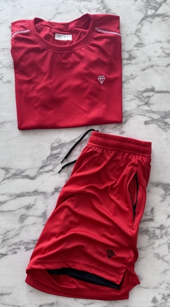 Set Maximus (Short c/calza + Remera dryfit) - Equilibrio Fitness