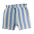 Shorts Listrado Azul Claro - comprar online