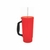 Vaso Bachelor Con Asa 950ml Rojo