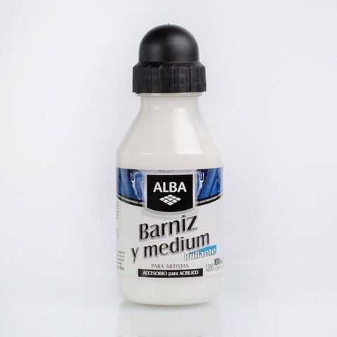 Barniz y Medium Alba 100 ml