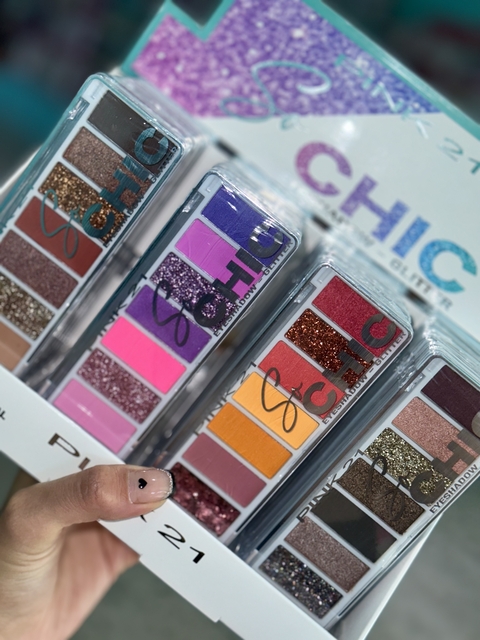 Paleta de sombras Chic Pink 21 - comprar online