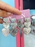Aritos corazones colgantes