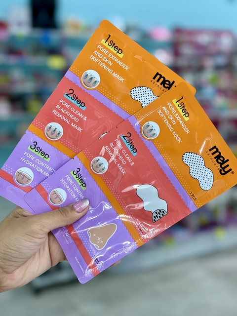 Mascarilla para puntos negros 3 pasos Mely
