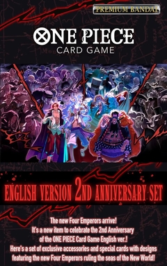 [RESERVA] One Piece Card Game English Version 2nd Anniversary Set / Bandai Premium