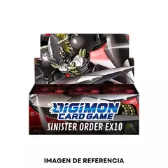 [PREVENTA] Digimon TCG: Extra Booster -SINISTER ORDER - (EX-10) - comprar online