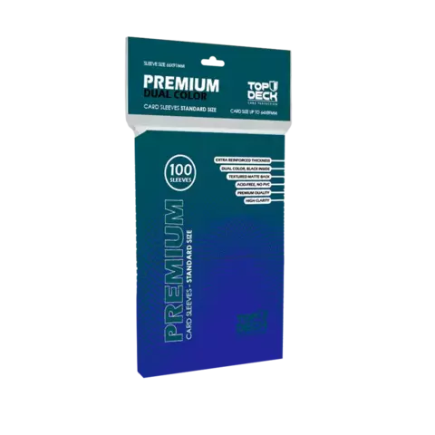 Protectores Premium | TOPDECK Standard 66x91mm color Azul