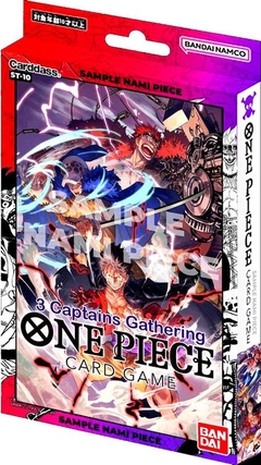 [REESTOCK ENERO] ST10 – 3 CAPTAINS GATHERING Ultra Deck – One Piece Card Game[INGLES] - comprar online