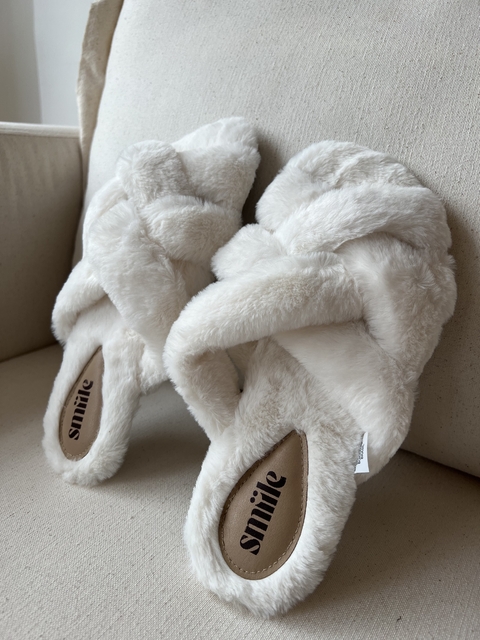 pantufa smiile - off white